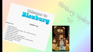 Bloxburg Update 9 0