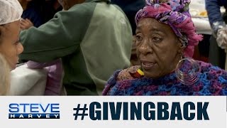 Web Extra: Spoiled Kids learn how to give back || STEVE HARVEY