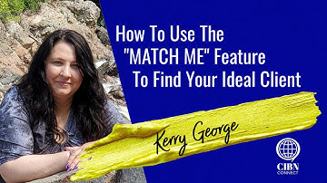 How To Use  MATCH ME  For Business