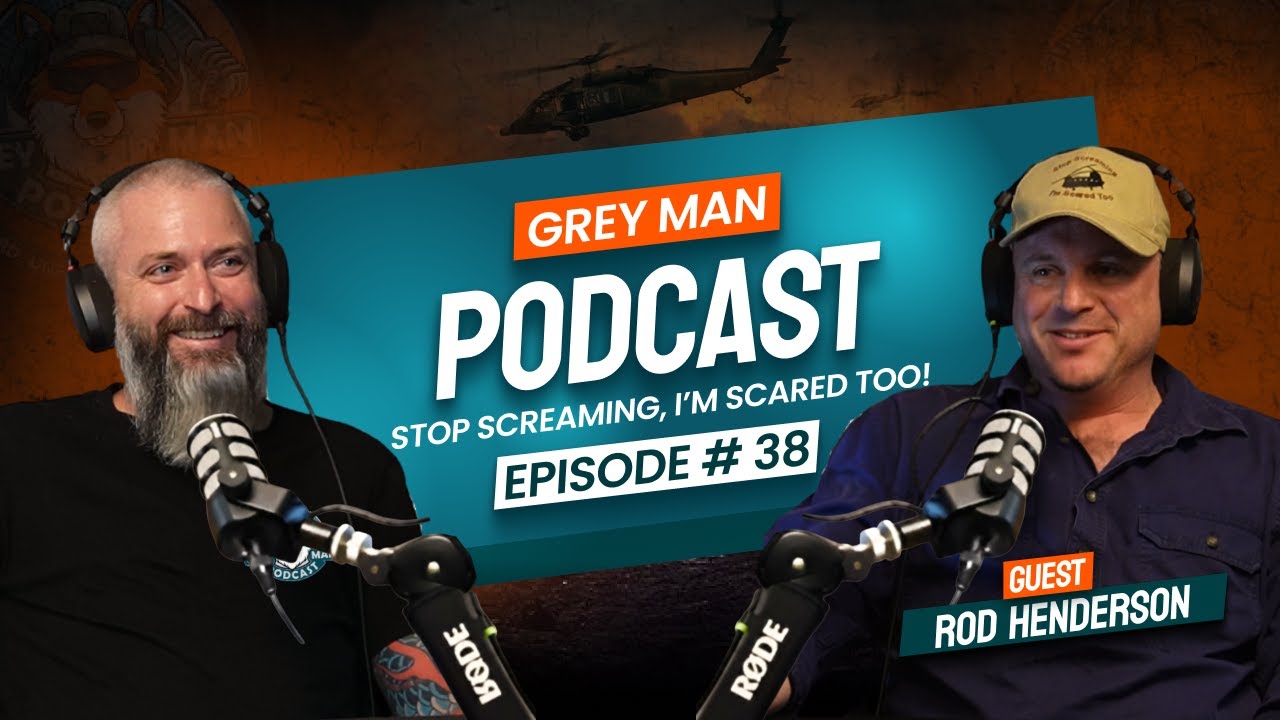 Rod Henderson is a Veteran Paratrooper and Aircrewman & Author of Stop Screaming, I’m Scared Too!