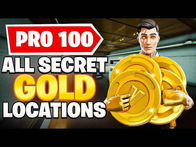 Fortnite Pro 100 - How To Get 4000 Gold (All Secrets 2023) class=