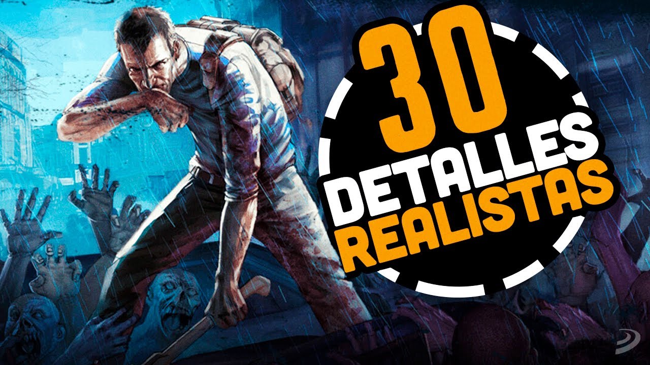 30 DETALLES muy REALISTAS del juego de ZOMBIES y MUNDO ABIERTO