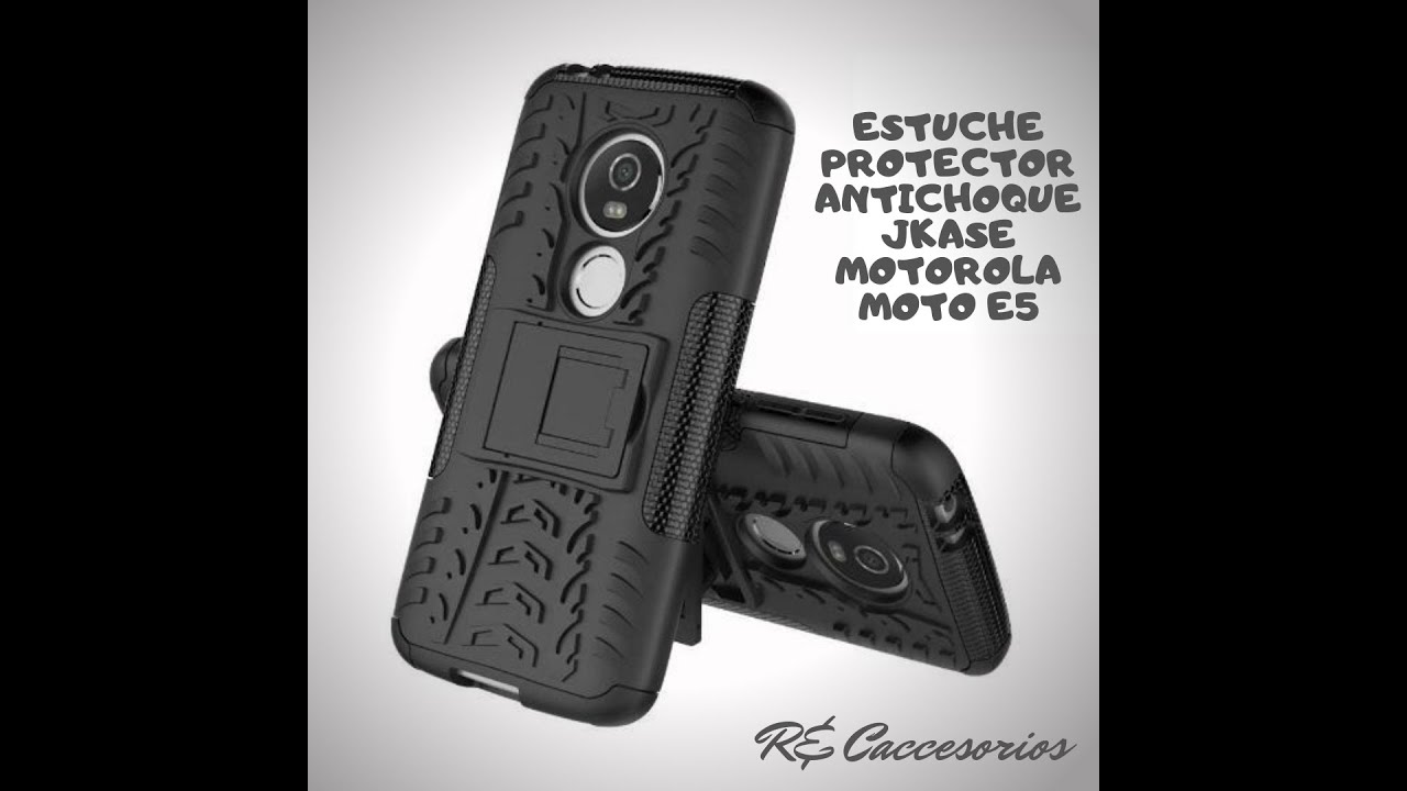 R&Caccesorios - Estuche Protector Antichoque Jkase Motorola Moto E5