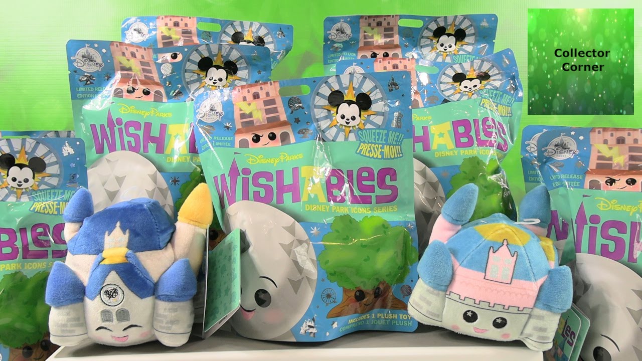 Wishables Disney Parks Icons Series Blind Bag Collectible Plush Unboxing | CollectorCorner