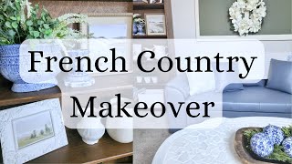 Formal Living Room French Country Makeover