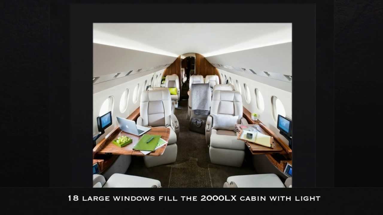 Dassault Falcon 2000LX video from JetOptions Private Jets