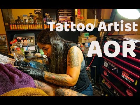 คนไทยในออสเตรเลีย อาชีพ ช่างสัก - รายได้เดือนละ 300,000++ Tattoo artist Australia