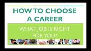 A step by video outlining the important features you should consider
when choosing new career. career can be difficult for many of us, ...
