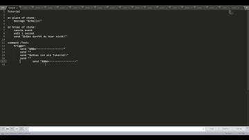 Skript Tutorial: Eigenen Command erstellen + ein paar Events! | Minecraft | #1