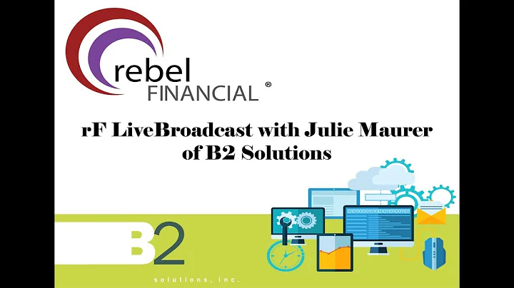 rF LiveBroadcast with Julie Maurer of B2 Solutions
