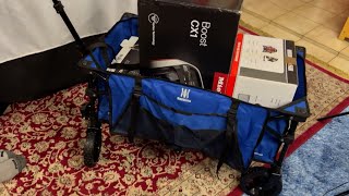 Rolling Collapsible Folding Cart Review - Wagon Cart 220 LBS Load Capacity