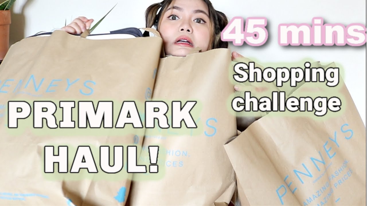 PRIMARK HAUL | TRY ON HAUL| 45 MINUTES SHOPPING CHALLENGE MAY 2021