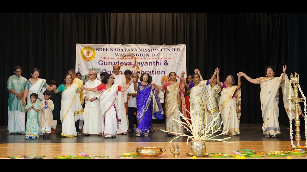 SNMC Washington DC | Gurudeva Jayanthi & Onam 2025 | Fashion Show