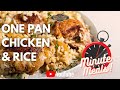 How to make One Pan Chicken & Rice ⏰ One Minute Recipe