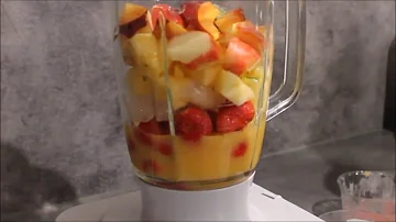 Comment mixer des fruits congelés ?