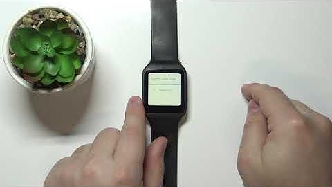 How to Hard Reset SONY SmartWatch 3 using Settings Menu – Wipe Data / Restore Defaults