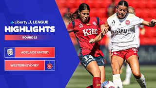 Adelaide United v Western Sydney Wanderers - Highlights | Liberty A-League 2023-24 | Round 15