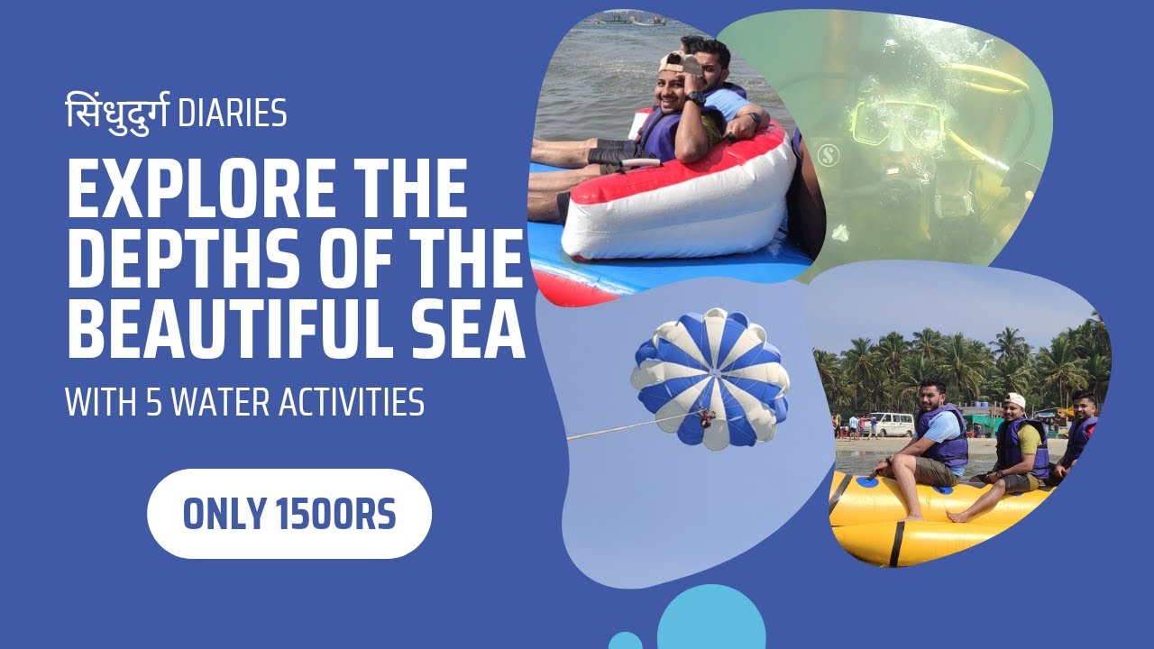 Vlog 15 Scuba Diving & Water activities in Malvan Sindhudurg