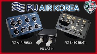 🔥NEW PU AIR KOREA MSFS Hardware Unboxing & Review! | Airbus & Boeing Light Panels + PU CABIN