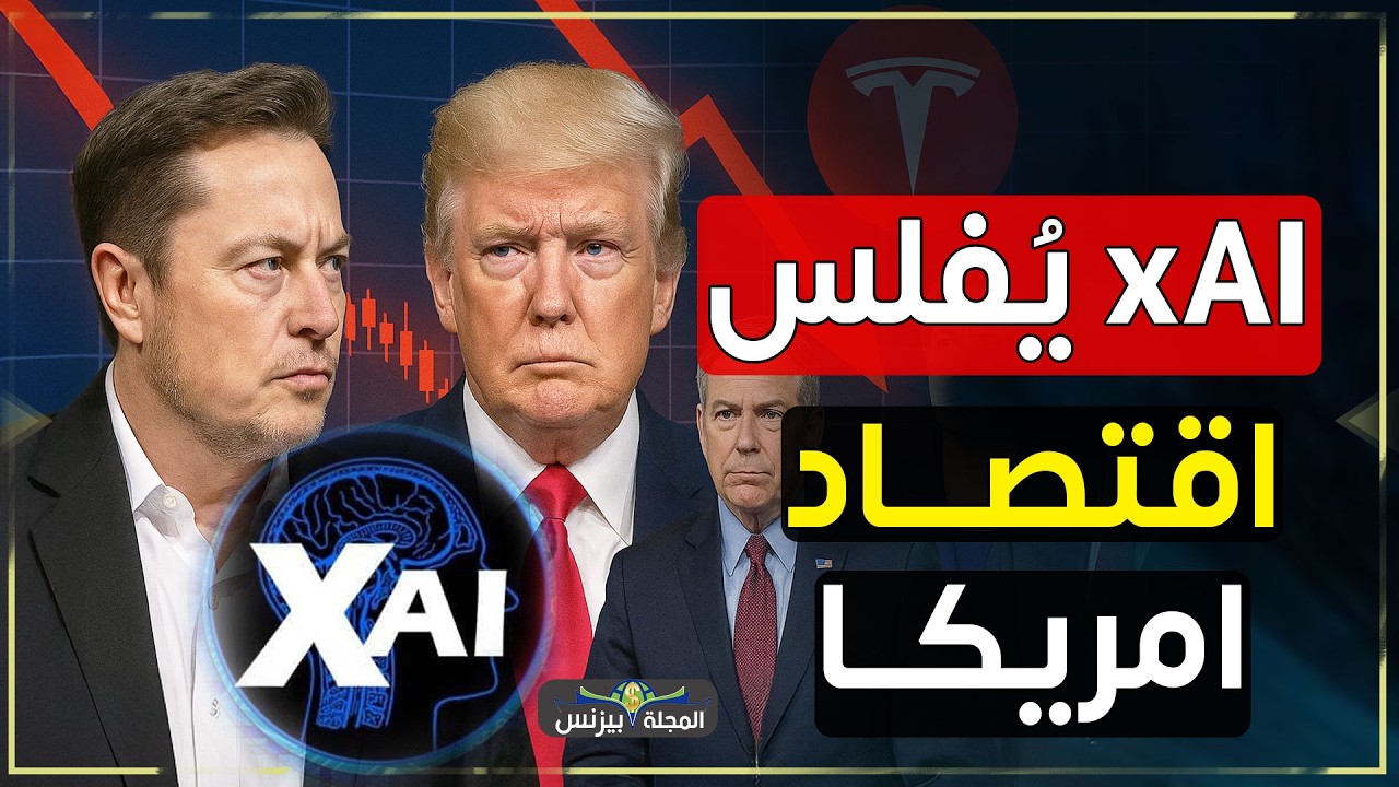 أمريكا ستفلس وخسائر بمليارات الدولارات؟ الذكاء الاصطناعي يقلب المعركة بين ماسك وترامب