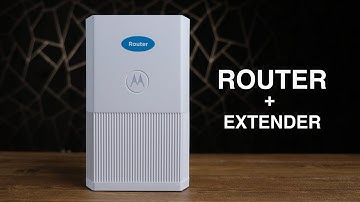 Motorola Powerful Tri-Band Wifi Mesh System (MH7020) 2200 Mbps - Router and Extender