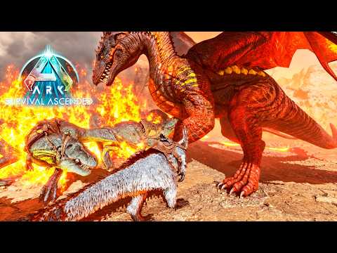 Ascension, Alpha Dragon and Gorilla - ARK: Survival Ascended The Island Finale