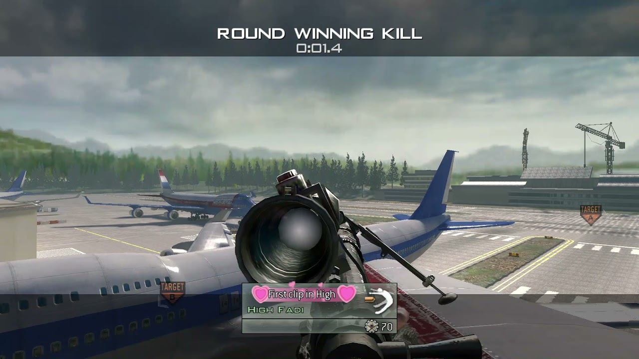 Joined @HighGlobal + First clip in ! (IW4X)