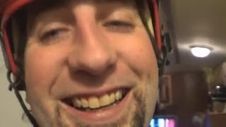 Drunk Sled Ride Down the Stairs