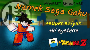 JJS Skill Builder Namek Saga Goku Moveset Showcase