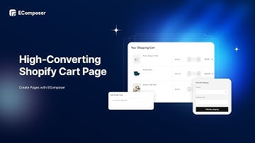 Shopify Cart Customization - Completed EComposer Tutorial 2024