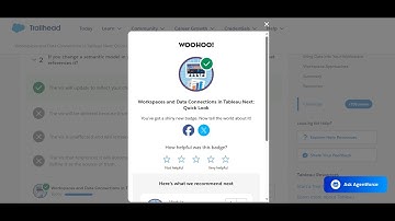 Workspaces and Data Connections in Tableau Next: Quick Look in Trailhead Salesforce 2025!
