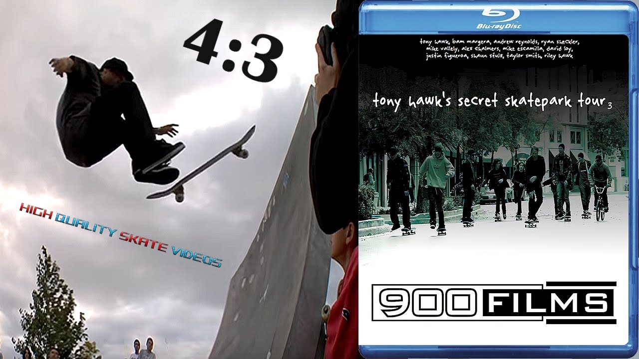 900 Films Presents "Tony Hawk's Secret Skatepark Tour 3" (2007) [Remastered 1440p60fps4:3]