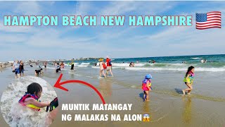 Hampton Beach State Park New Hampshire | Grabi Lakas Ng Mga  Alon +  Live Band Performer