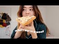what i eat in a week (working from home)