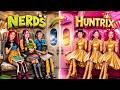 Huntrix Extreme Makeover From Nerd To Beautiful Girls! Kpop Demon Hunters In Real Life!