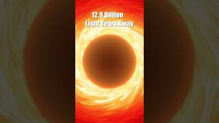 JWST Finds Extremely Red Supermassive Black Hole #jwst #astronomy #universe