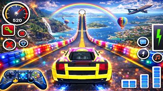 GT Car Goes EXTREME 😱 Crazy Jumps & High Speed Racing | GT Car Stunt Master | Android Gameplay screenshot 5