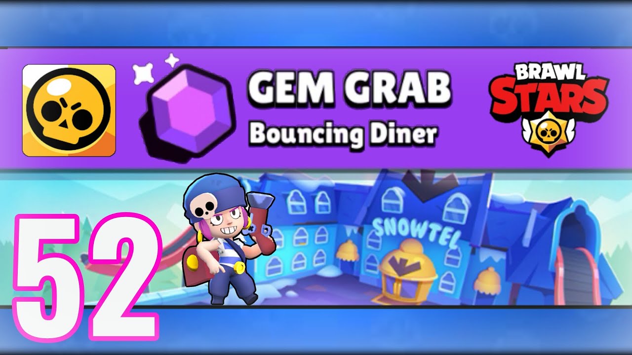 Brawl Stars - Gameplay Walkthrough Part 52 - GEM GRAB Bouncing Diner ...