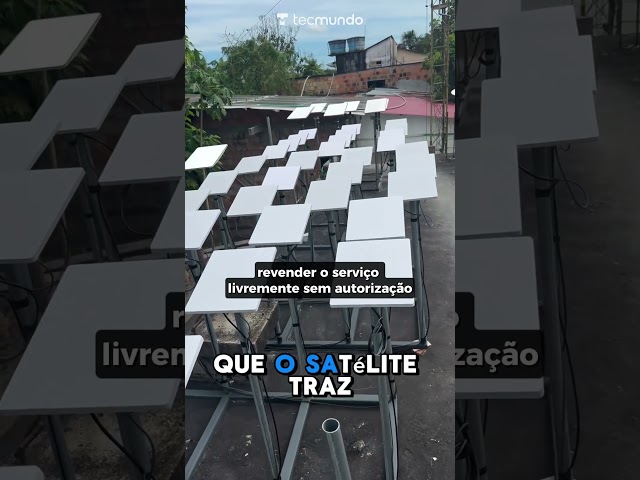Imagem de FAZENDA DE ANTENAS STARLINK NO AMAZONAS?!