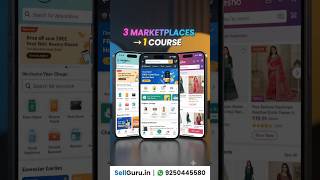 Amazon Flipkart Meesho Ek Hi Course Mein Sikho | Complete E-Commerce Course #amazonacademy