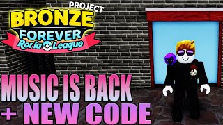 ALL MUSIC IS BACK + NEW CODE IN POKEMON BRICK BRONZE | Project Bronze Forever | PBB PBF