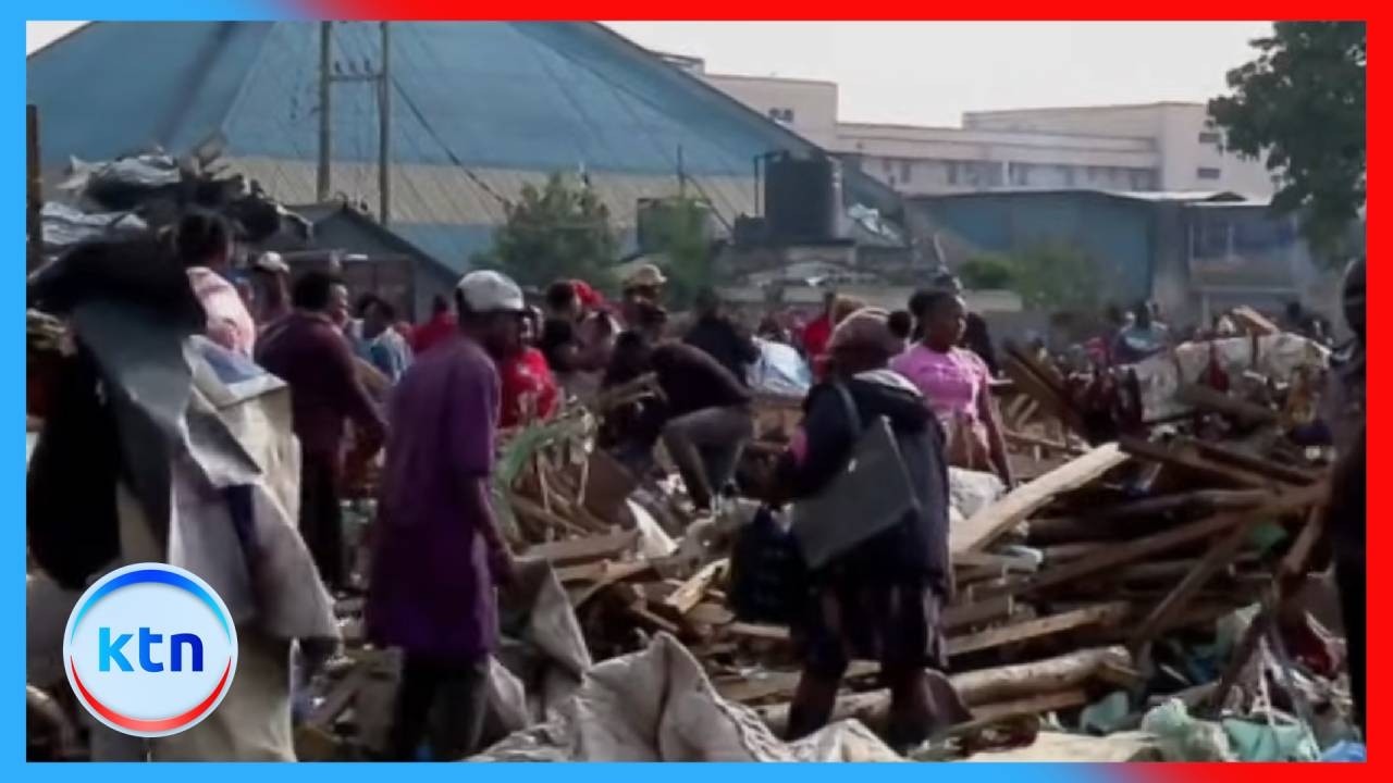 Traders Stranded Following Uhuru Market Demolitions