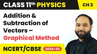 Addition and Subtraction of Vectors – Graphical Method | Class 11 Physics Chapter 3 | CBSE 2024-25