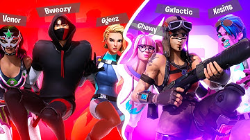 Team Apex vs Team BH! - 3v3 Zone Wars (Gxlactic, Kesins, ChewyPog & MORE!)