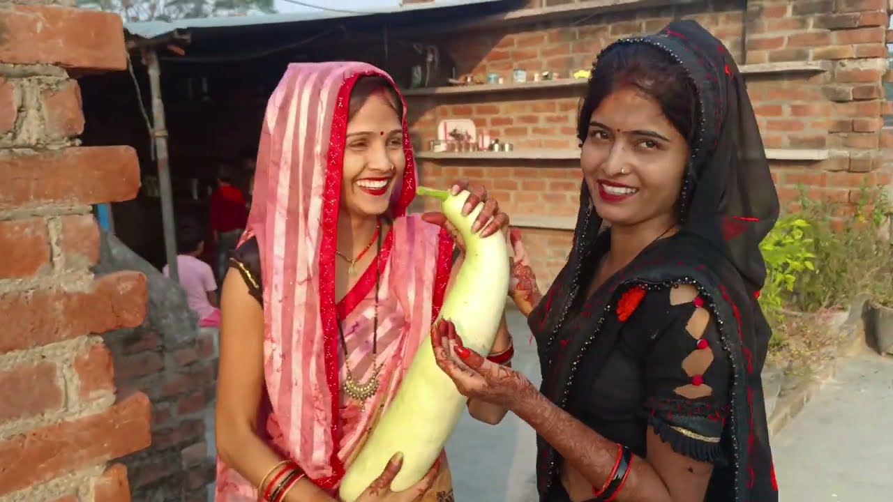 लौकी की मिठाई बना दी आज #