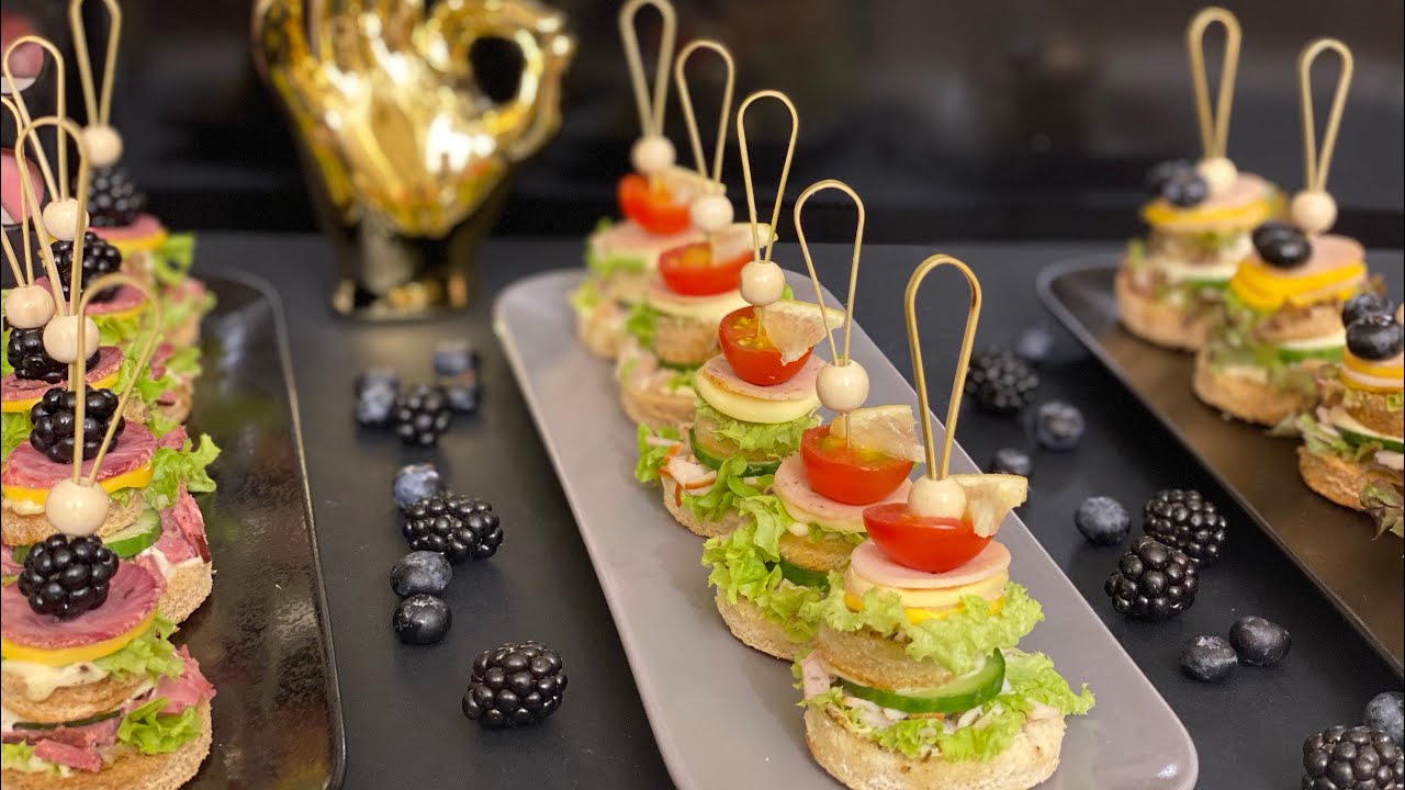 أفكار للعزايم والحفلات لتحضير أفضل وصفة كانابيه بطريقة مميزة وسهلة