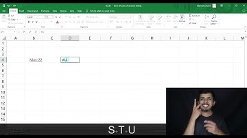 MS-Excel - #12 CTRL + A to Z | Shortcut key | Indian Sign Language I Deaf