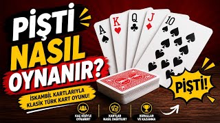 PİŞTİ NASIL OYNANIR🧐