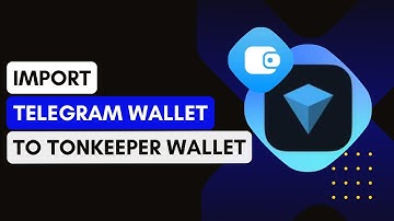 How To Import Telegram Wallet To TonKeeper Wallet !