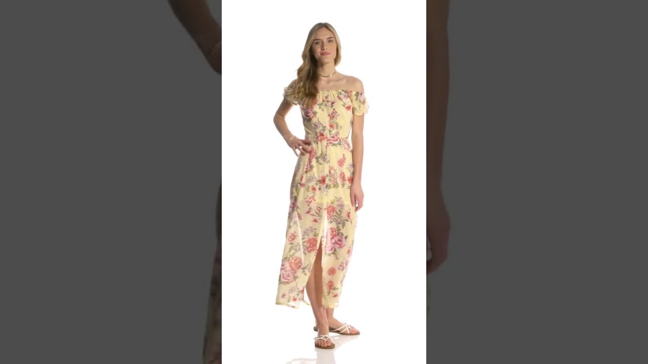 Billabong Linger Here Maxi Dress | SwimOutlet.com